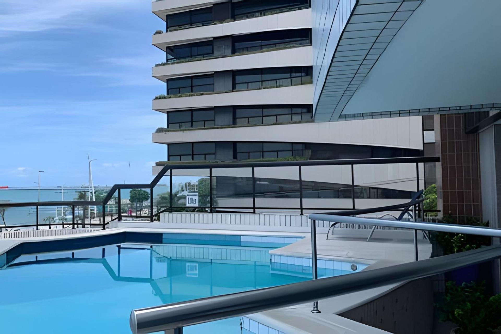 Apartamento Hosts Br - Flat Frente Mar Na Beira Mar Fortaleza  Exterior foto